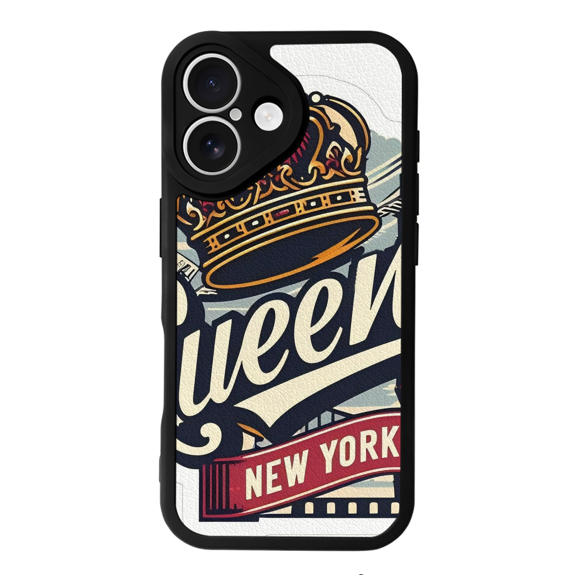 New York Yankees 248 IPhone 16 Silicone Leather Case – UV Print, Lambskin Texture – Perfect Fit, Wireless Charging Compatible, Scratch Resistant, Precise Cutouts – Stylish Protection For IPhone 16
